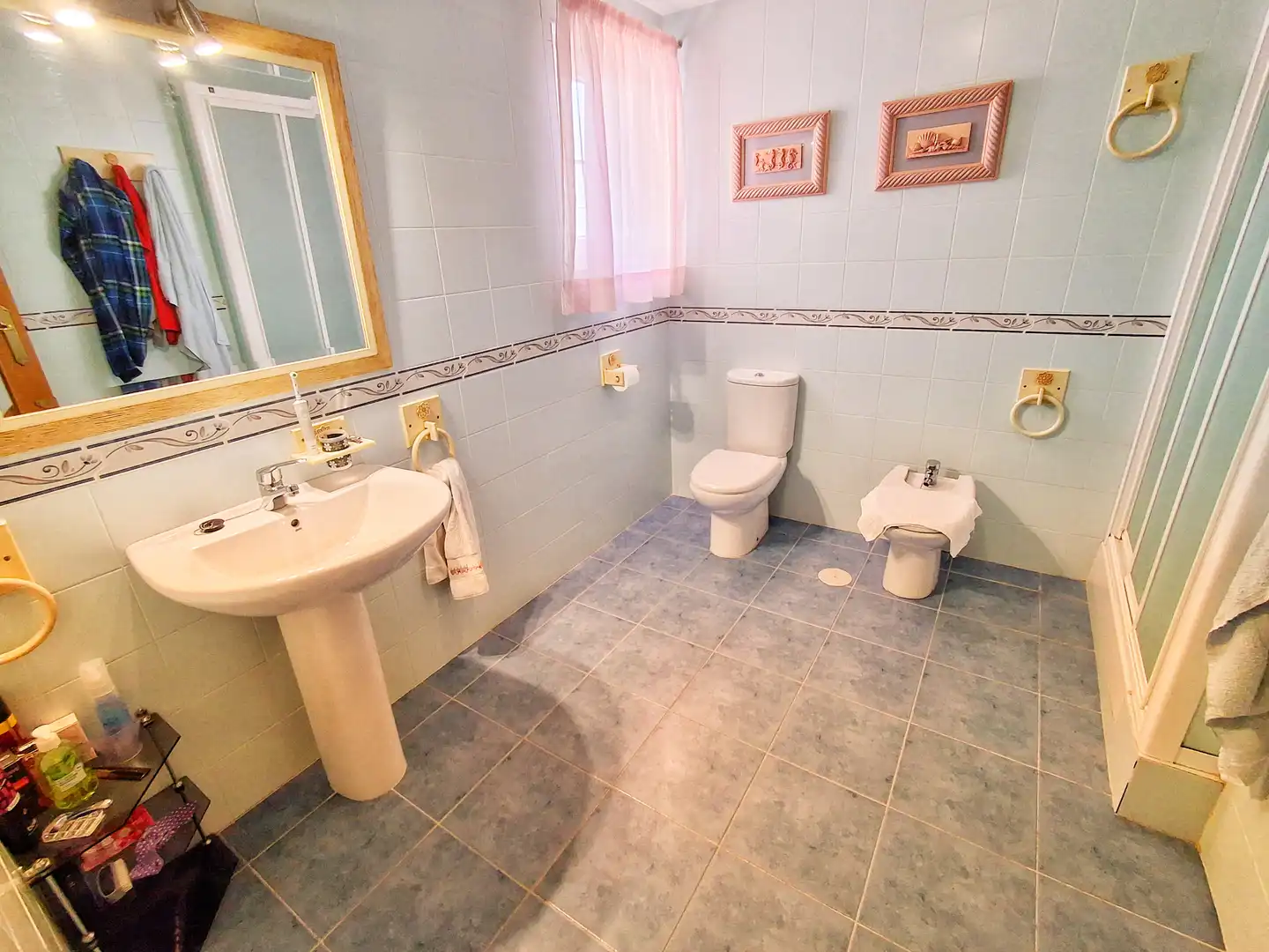 Bathroom of Houses for sale in Vadocondes  with Heating, Private garden and Parquet flooring