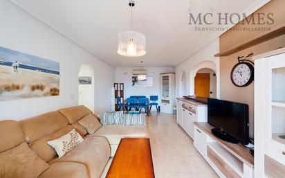 Living room of Flat to rent in Orihuela  with Air Conditioner, Terrace and Swimming Pool