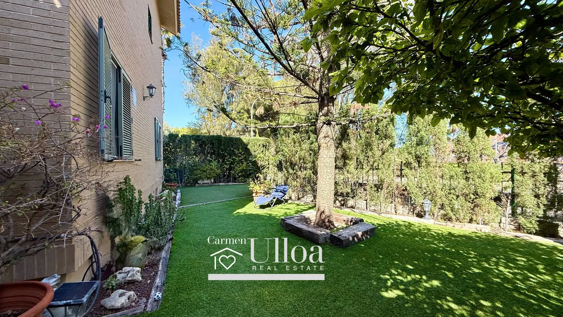 Jardí de Casa o xalet en venda en Alicante / Alacant amb Aire condicionat, Calefacció i Jardí privat