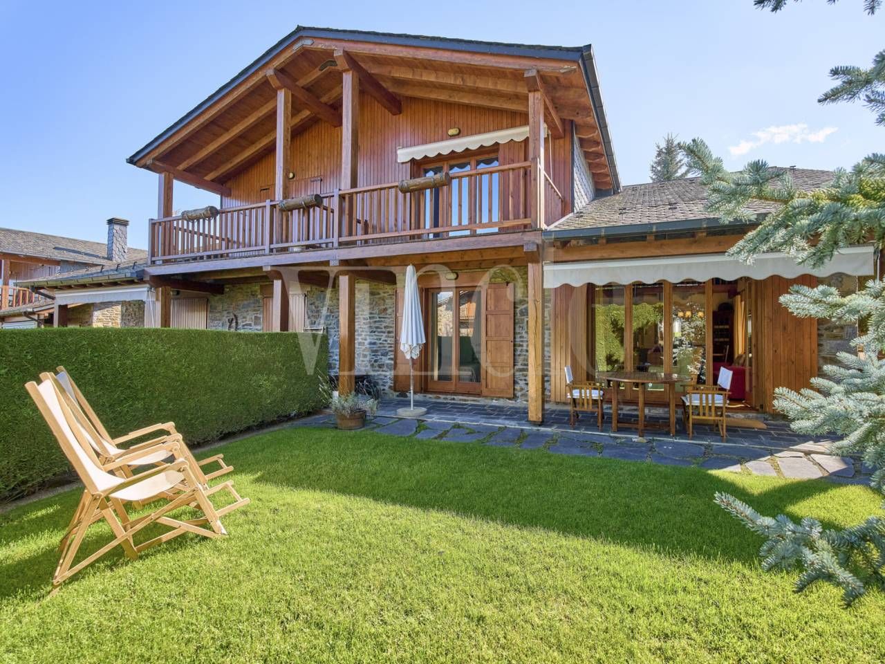 Jardí de Casa o xalet en venda en Fontanals de Cerdanya amb Calefacció, Jardí privat i Parquet