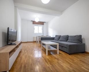 Living room of Flat to rent in Ávila Capital  with Heating, Parquet flooring and Terrace