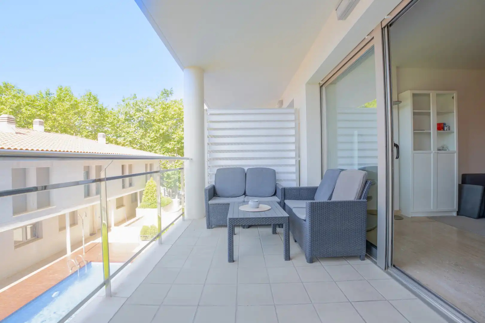 Terraza de Apartamento en venta en Castell d'Aro, Platja d'Aro i s'Agaró con Aire acondicionado, Calefacción y Terraza