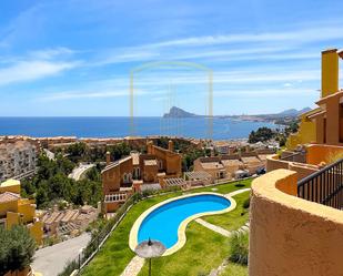 Exterior view of Single-family semi-detached for sale in Altea  with Air Conditioner and Terrace