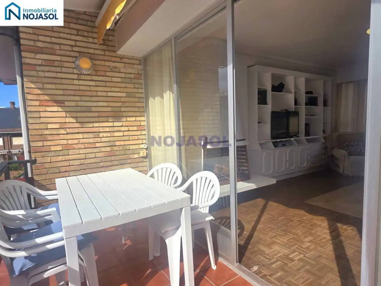 Terraza de Apartamento en venta en Laredo con Calefacción, Parquet y Terraza