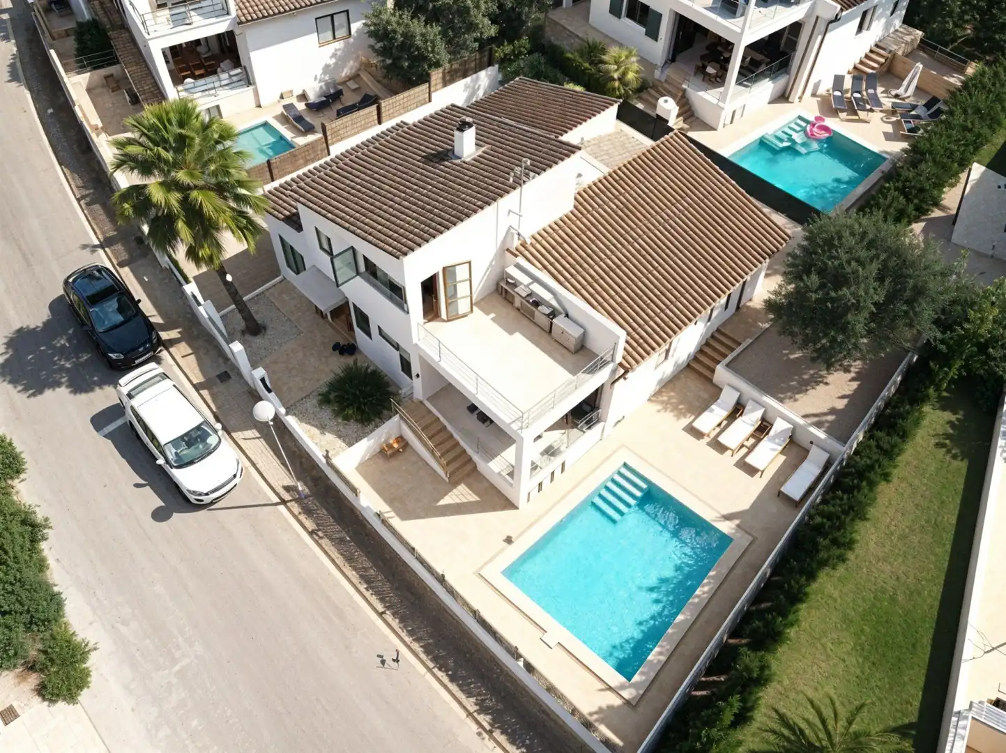 Vista exterior de Casa o xalet en venda en Alcúdia amb Aire condicionat, Calefacció i Terrassa