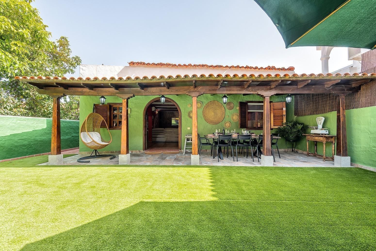 Terraza de Casa o chalet en venta en Agüimes con Aire acondicionado, Calefacción y Jardín privado