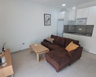 Sala d'estar de Pis de lloguer en Málaga Capital amb Aire condicionat, Moblat i Rentadora