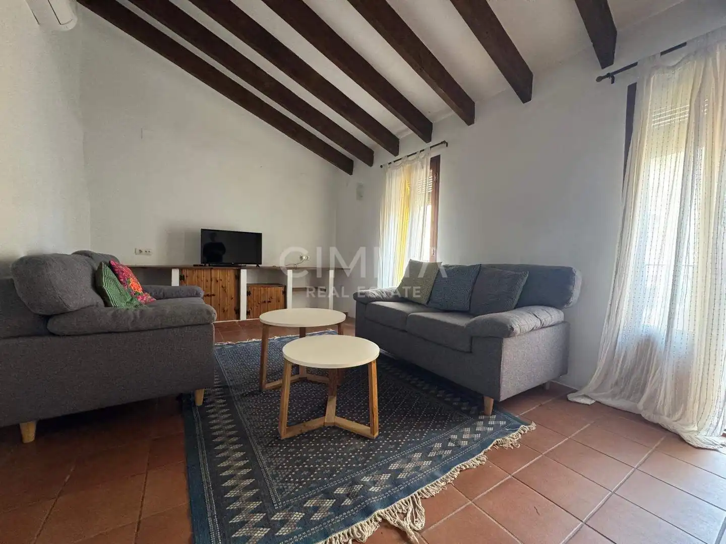 Sala de estar de Finca rústica en venta en La Nucia
