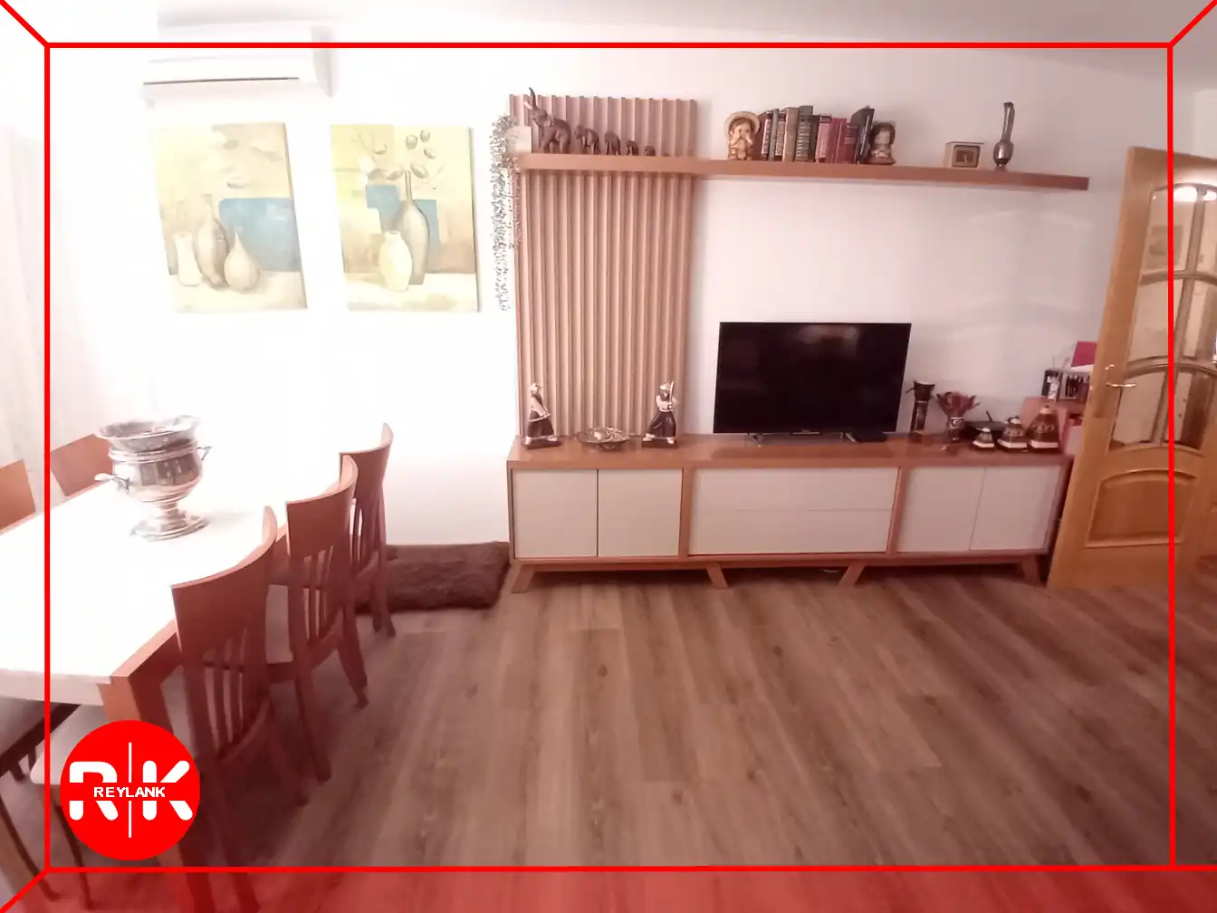 Sala de estar de Piso de alquiler en Coslada con Aire acondicionado, Calefacción y Terraza