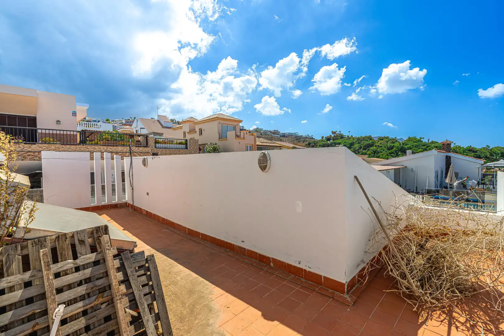 Vista exterior de Casa o chalet en venta en Adeje con Jardín privado y Terraza