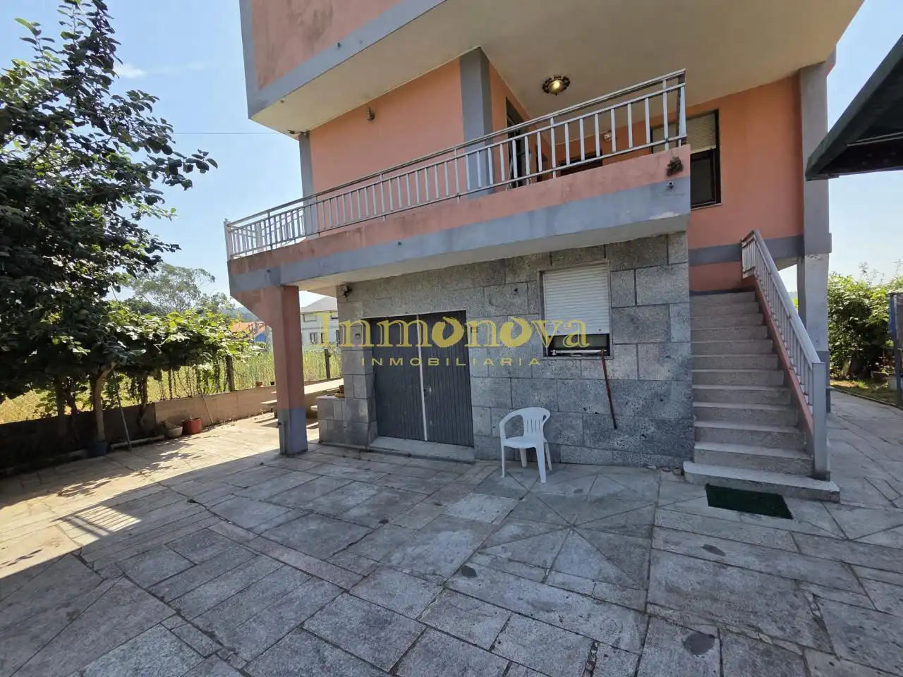Terraza de Casa o chalet en venta en Vigo  con Calefacción, Jardín privado y Terraza