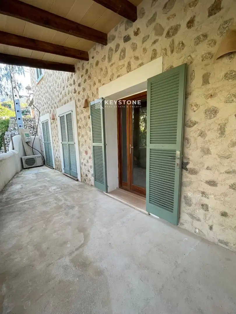 Vista exterior de Casa o chalet de alquiler en Estellencs con Aire acondicionado, Terraza y Amueblado