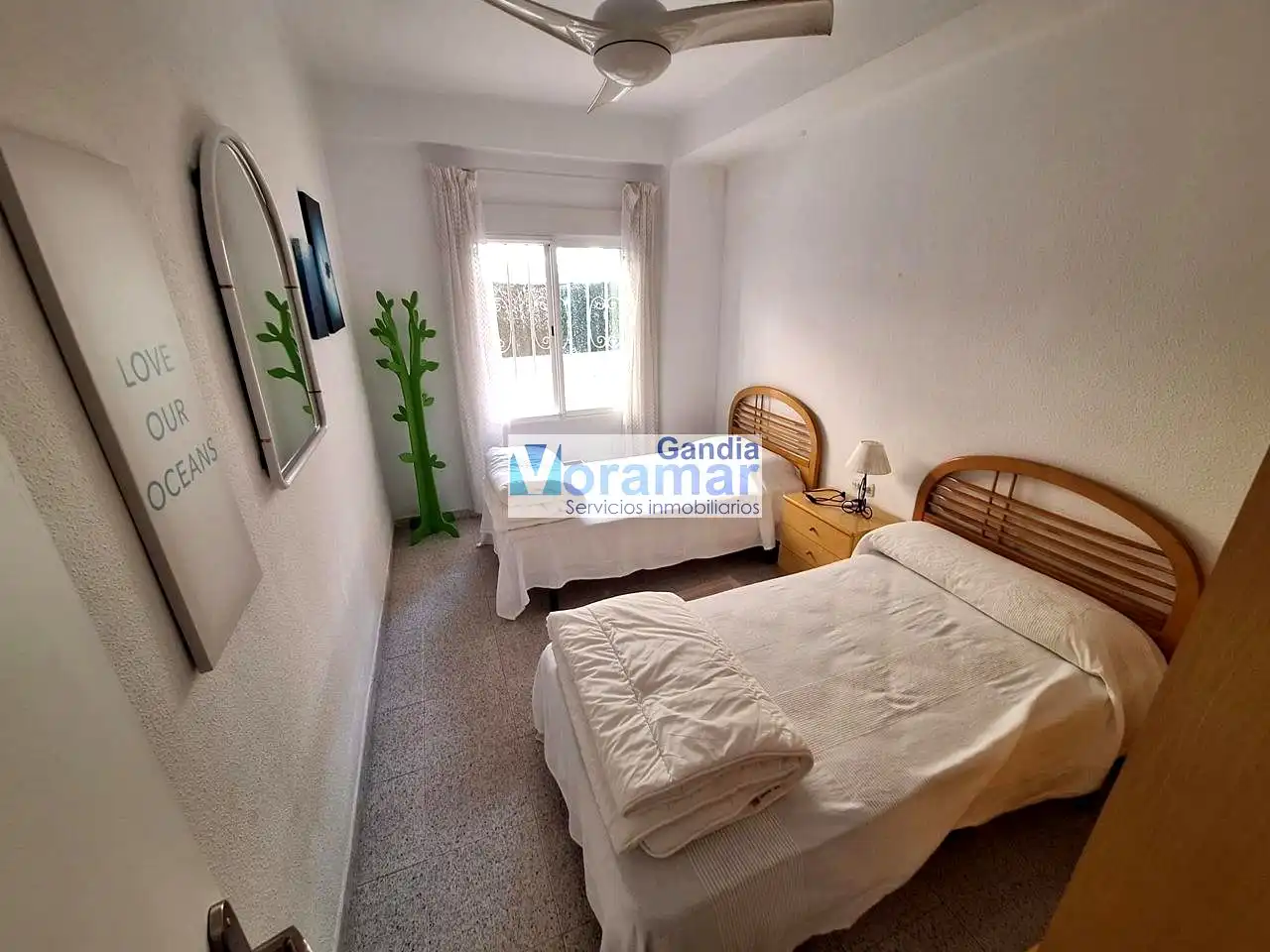 Habitación de Apartamento de alquiler en Gandia con Calefacción y Amueblado