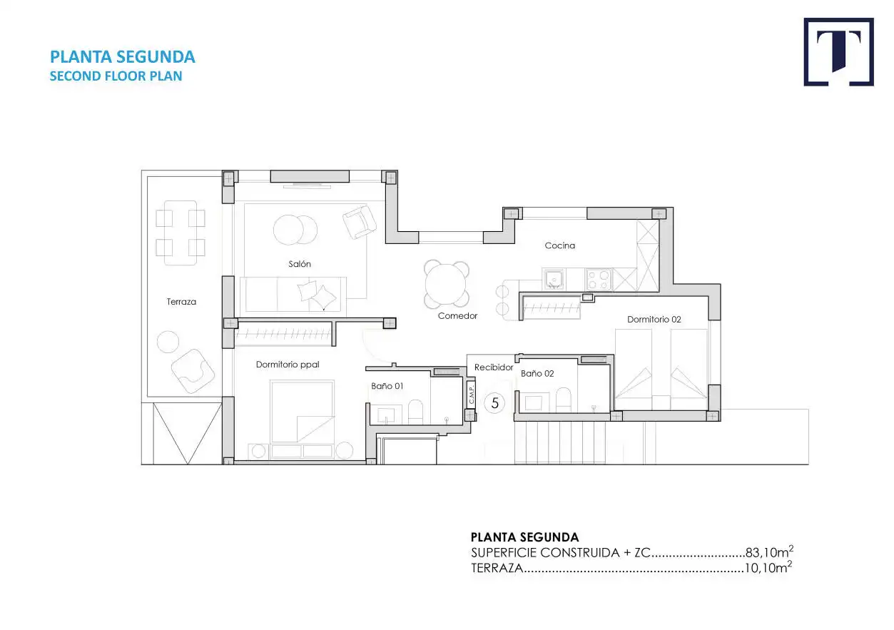 Appartement compact avec terrasse à vendre à Mar Menor Golf, imagen 24