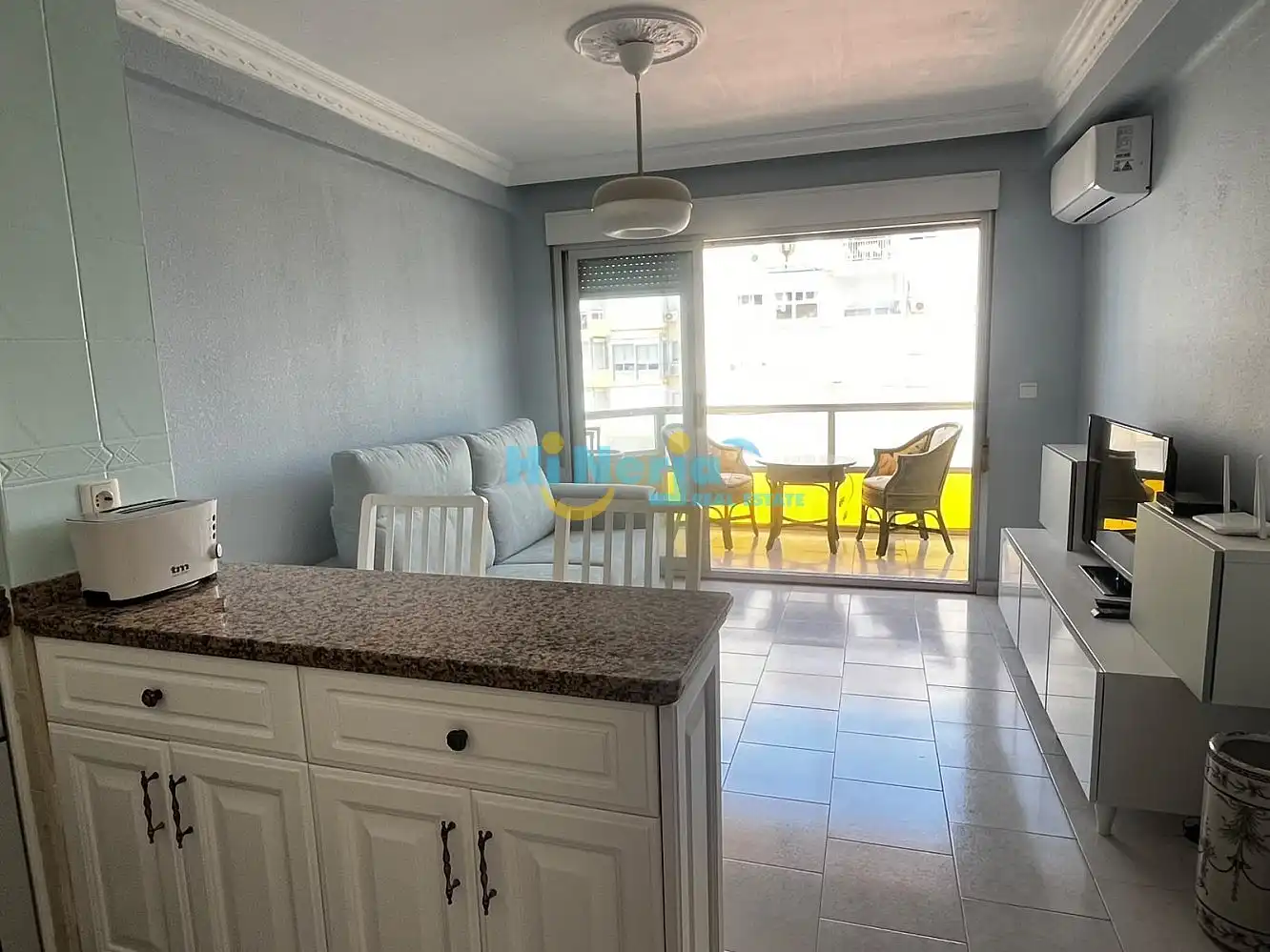 Dormitori de Apartament en venda en Algarrobo amb Aire condicionat, Calefacció i Terrassa