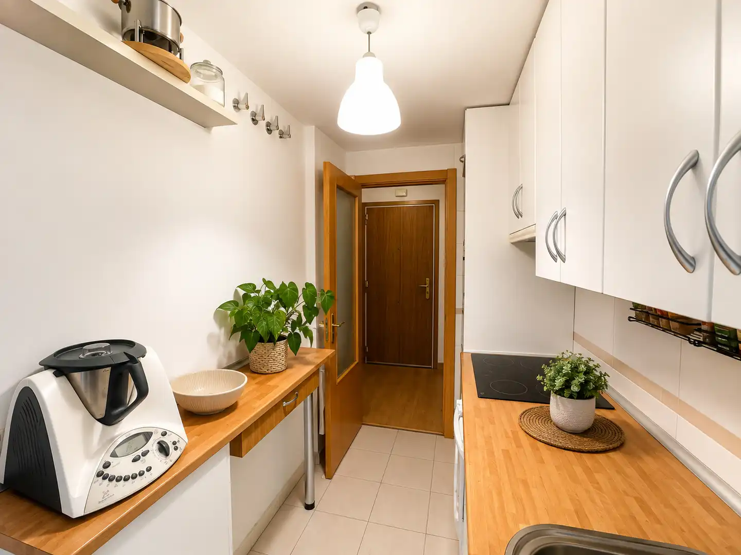 Cocina de Piso para compartir en Torrelodones con Aire acondicionado, Calefacción y Amueblado