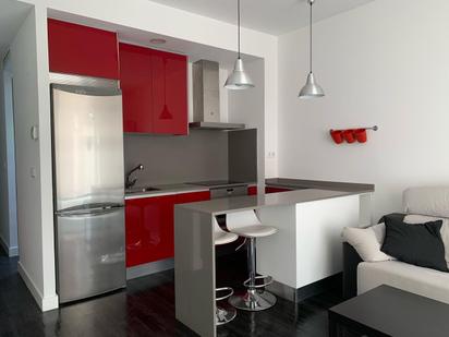 Kitchen of Flat to rent in  Madrid Capital  with Air Conditioner and Furnished