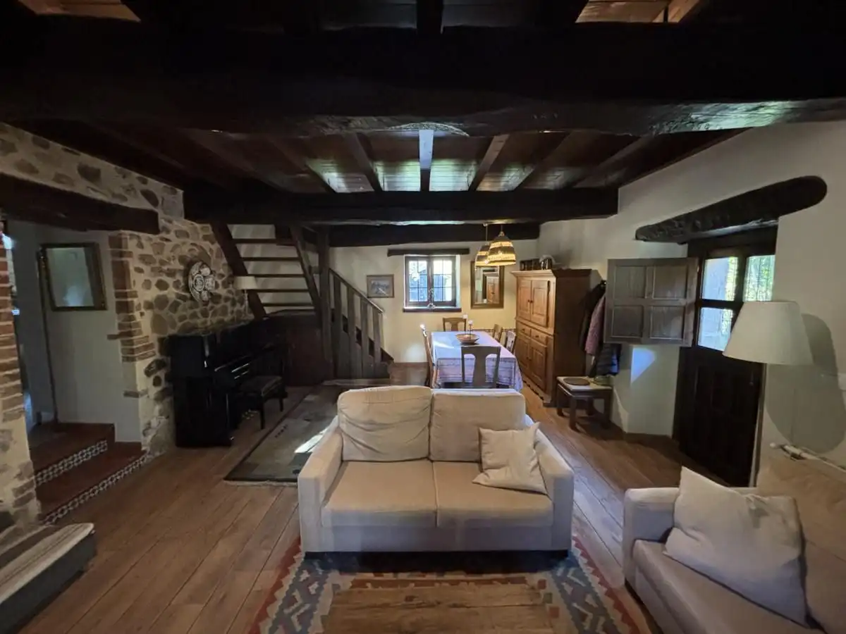 Sala de estar de Casa o chalet en venta en Cabrales, Asturias