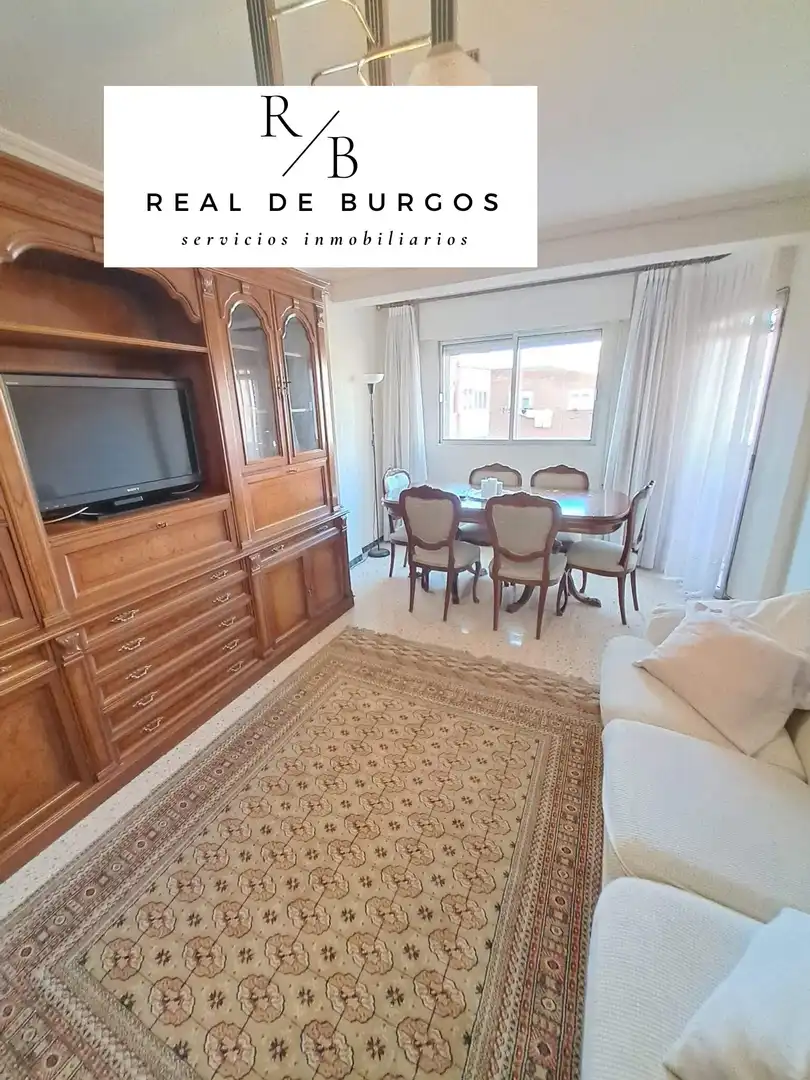 Dining room of Flat for rent in Valladolid  with Heating, Terrace and Furnished