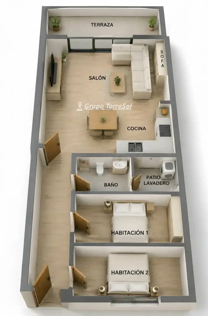 Flat for sale in Torredembarra  with Heating, Terrace and Swimming Pool