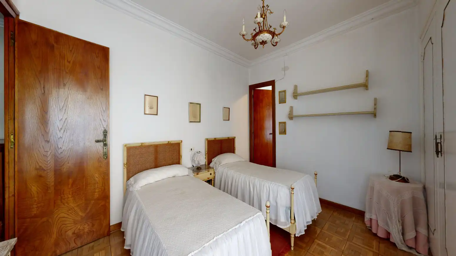 Bedroom of Houses for sale in Tafalla  with Heating, Private garden and Parquet flooring