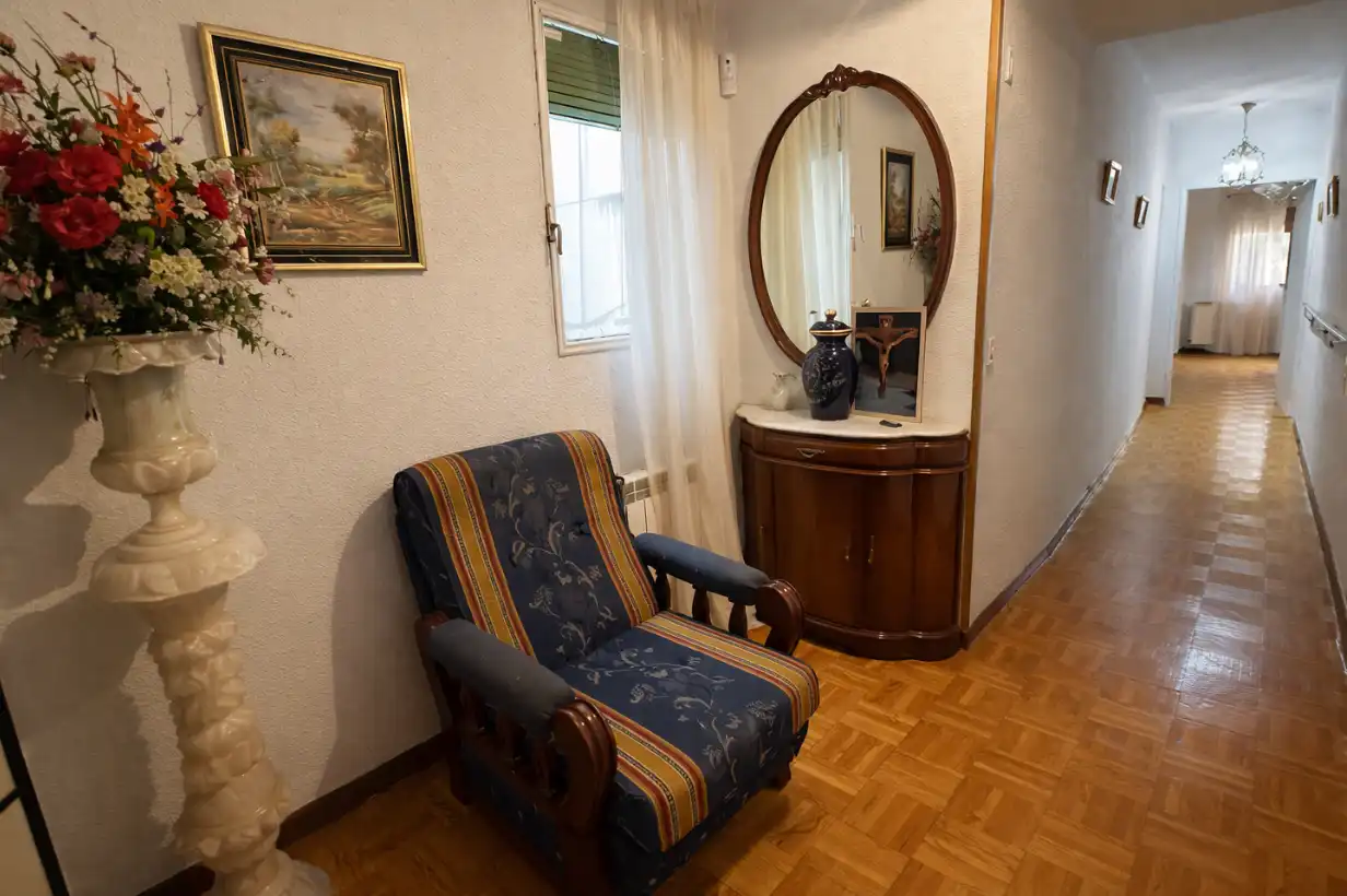 Living room of Flat for sale in Madrid  with Terrace and Balcony