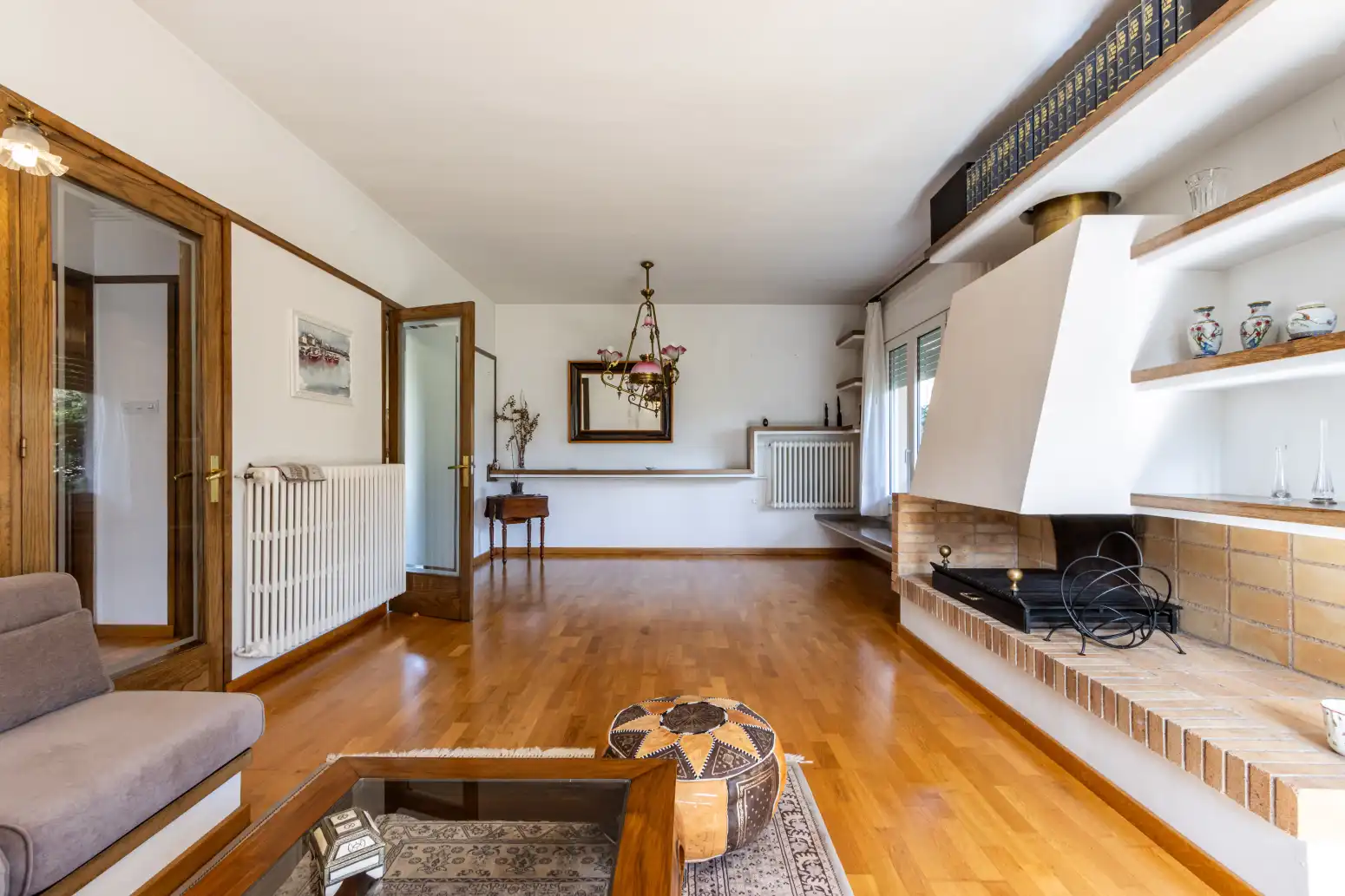 Sala de estar de Casa o chalet en venta en Matadepera con Calefacción, Jardín privado y Parquet