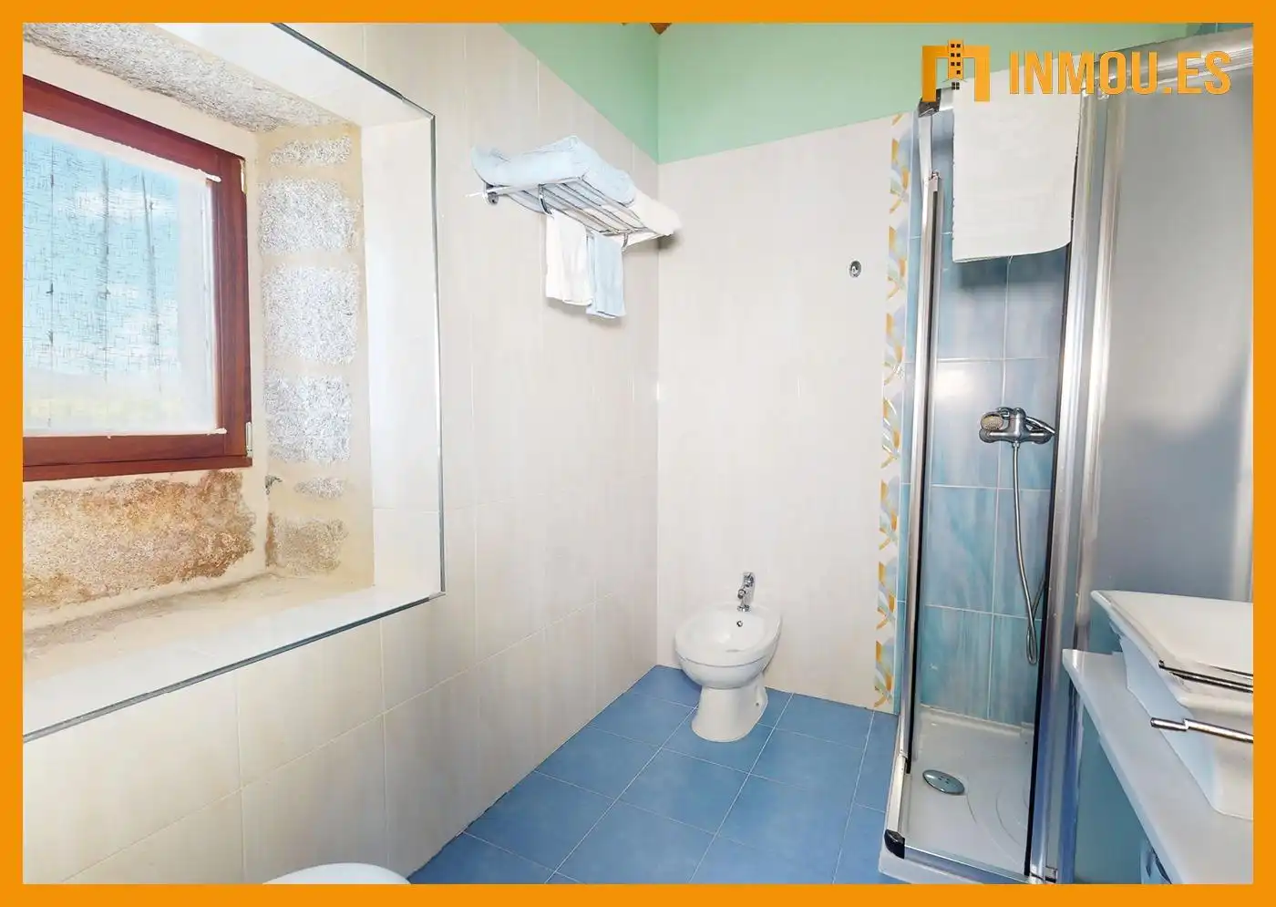 Badezimmer von Haus oder Chalet zum Verkauf in O Irixo mit Heizung