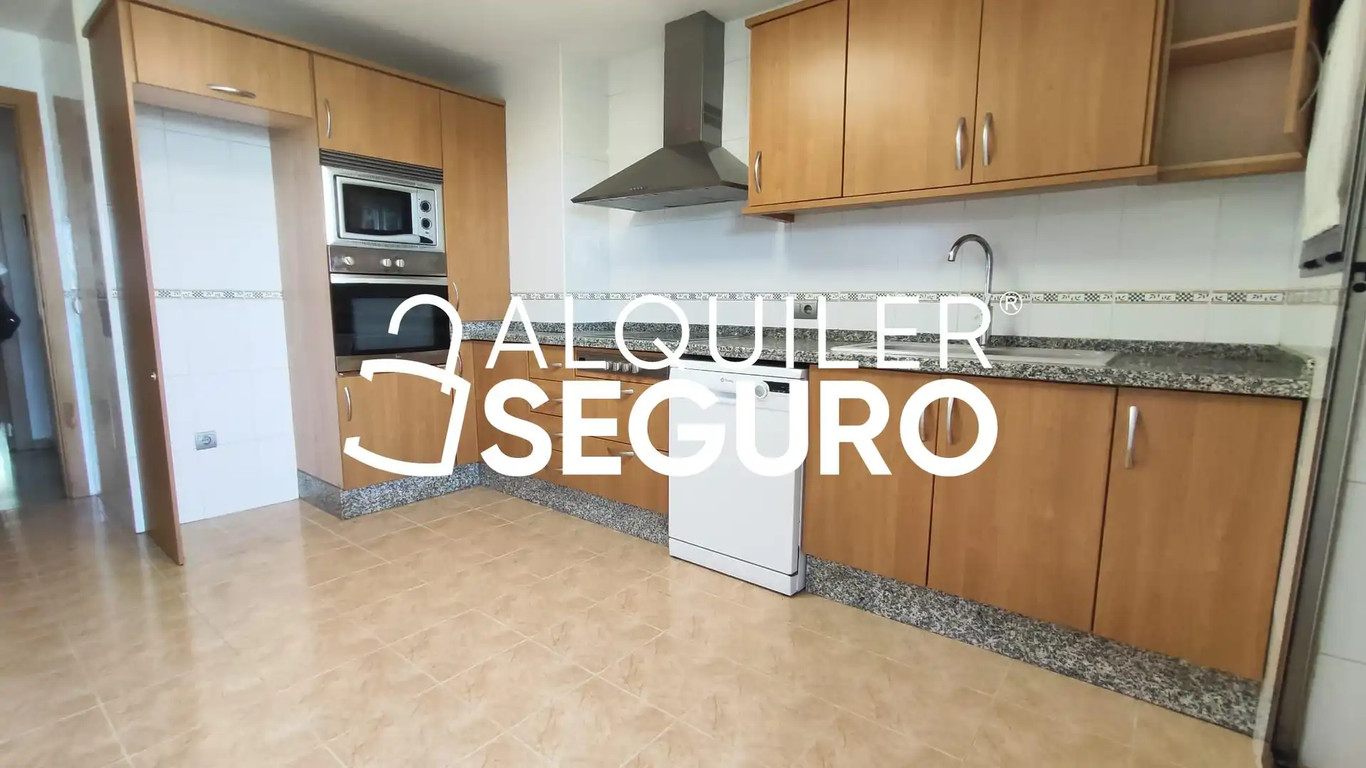 Kitchen of Flat for rent in Torrent  with Air Conditioner, Terrace and Storage room