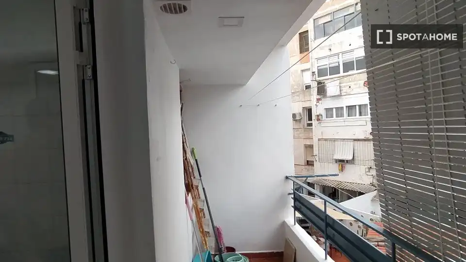 Terraza de Piso de alquiler en Godella con Aire acondicionado, Calefacción y Amueblado