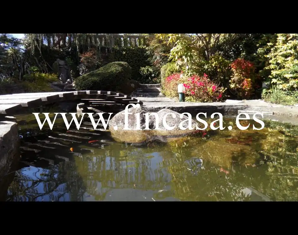 Jardín de Casa o chalet en venta en Mos con Calefacción, Jardín privado y Parquet