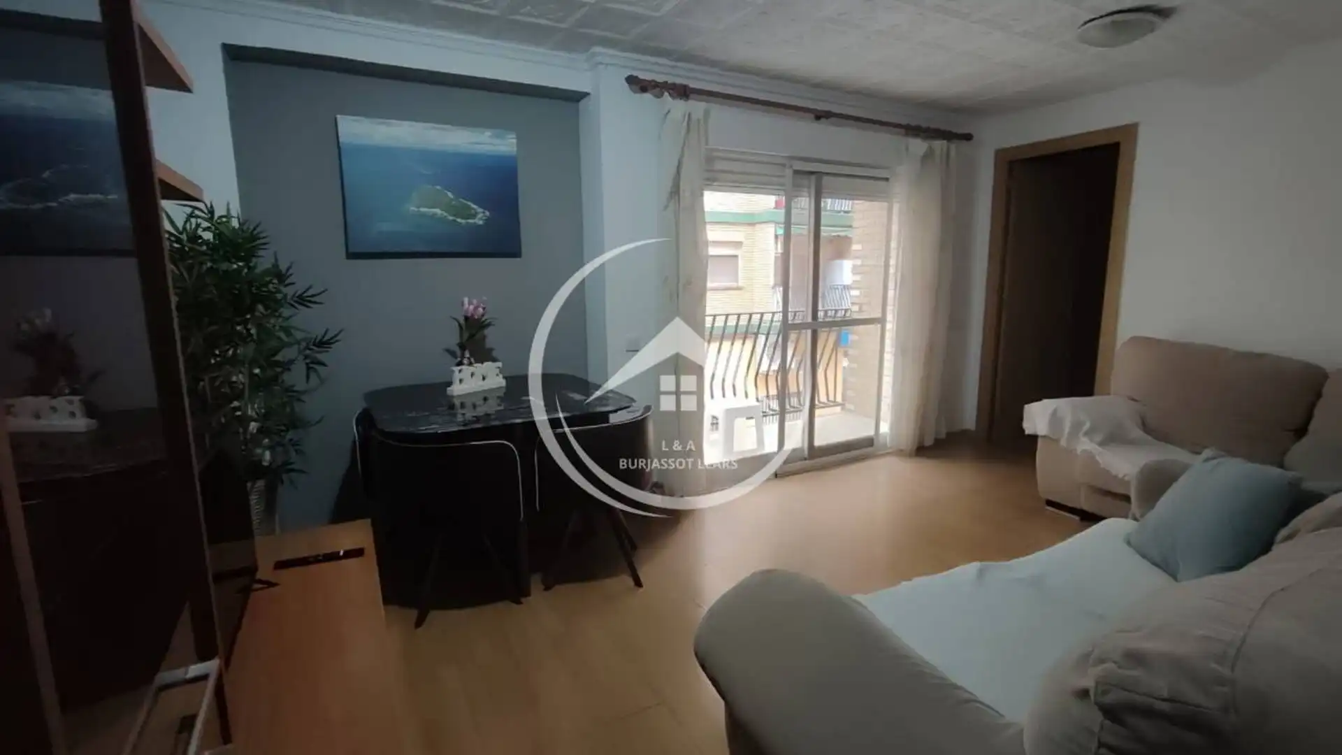 Sala de estar de Piso en venta en Burjassot con Balcón