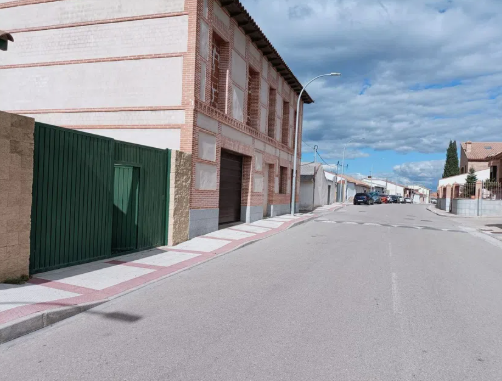 Vista exterior de Nau industrial de lloguer en Villaluenga de la Sagra