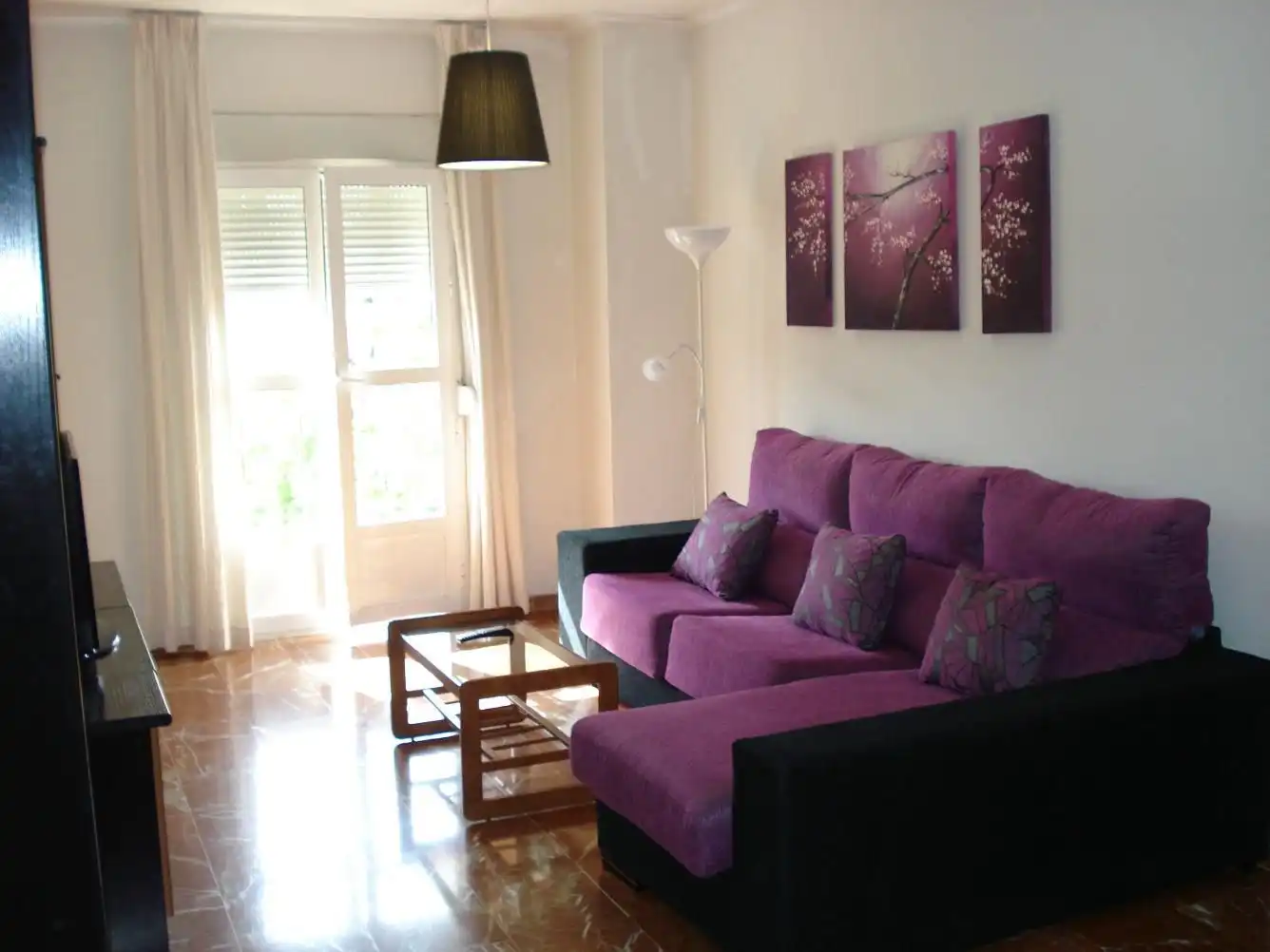 Sala de estar de Apartamento de alquiler en Mérida con Aire acondicionado, Calefacción y Amueblado
