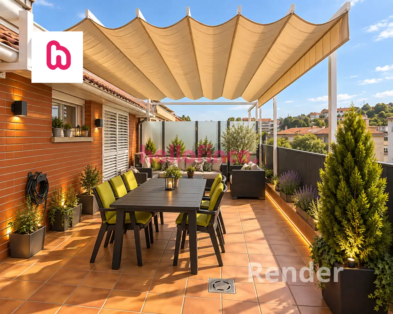 Maisonette mit Terrasse zum Verkauf in Escodines