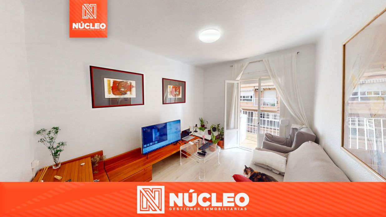 Wohnzimmer von Wohnung zum Verkauf in Elche / Elx mit Terrasse, Möbliert und Balkon