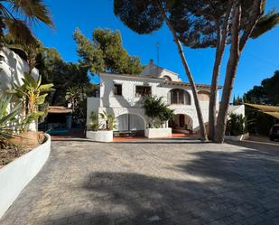 Exterior view of House or chalet for sale in Moraira  with Heating, Private garden and Terrace