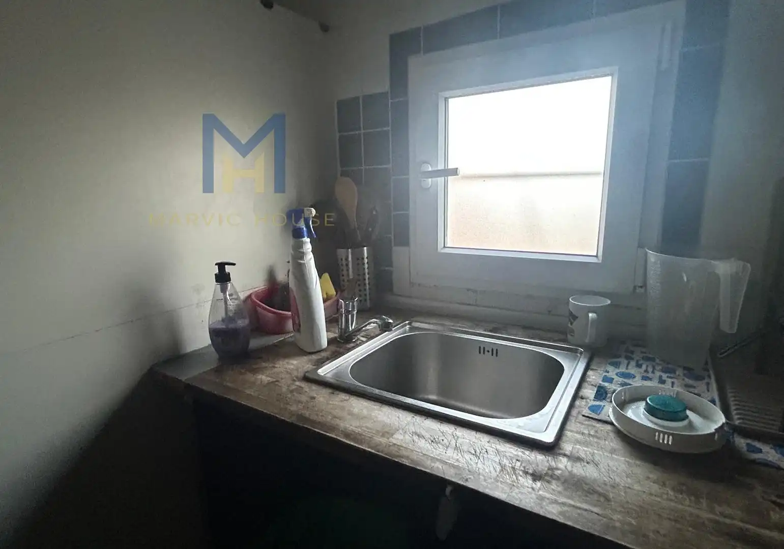 Cocina de Casa adosada en venta en Badalona con Terraza, Trastero y Amueblado