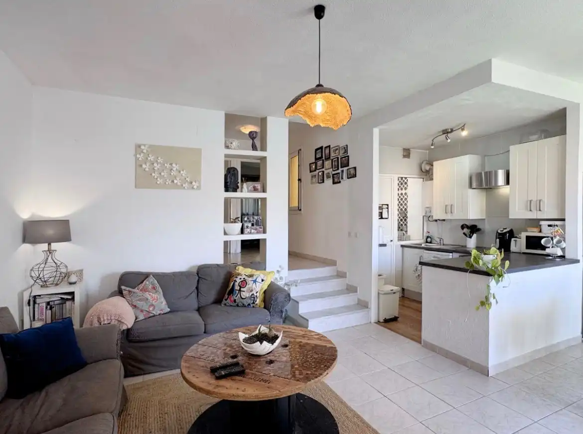 Wohnzimmer von Wohnung zum Verkauf in Mijas mit Klimaanlage, Terrasse und Möbliert