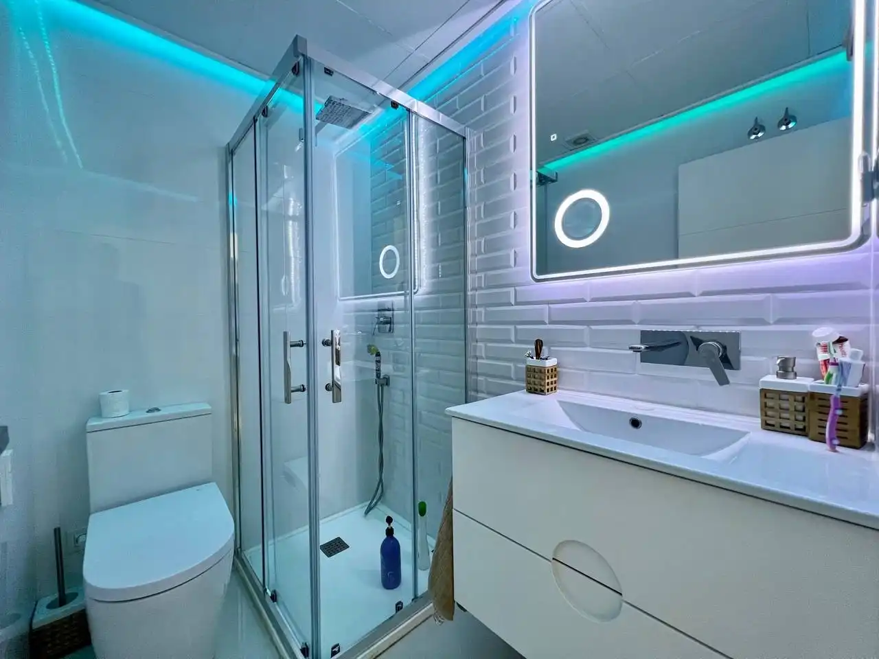 Bathroom of Ground floor for rent in Pilar de la Horadada  with Air Conditioner, Heating and Private garden