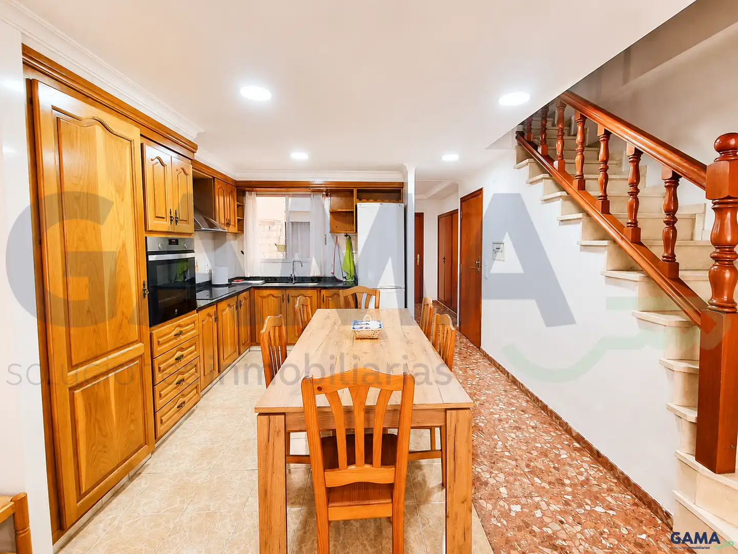 Cocina de Casa o chalet en venta en Alzira con Aire acondicionado, Trastero y Amueblado