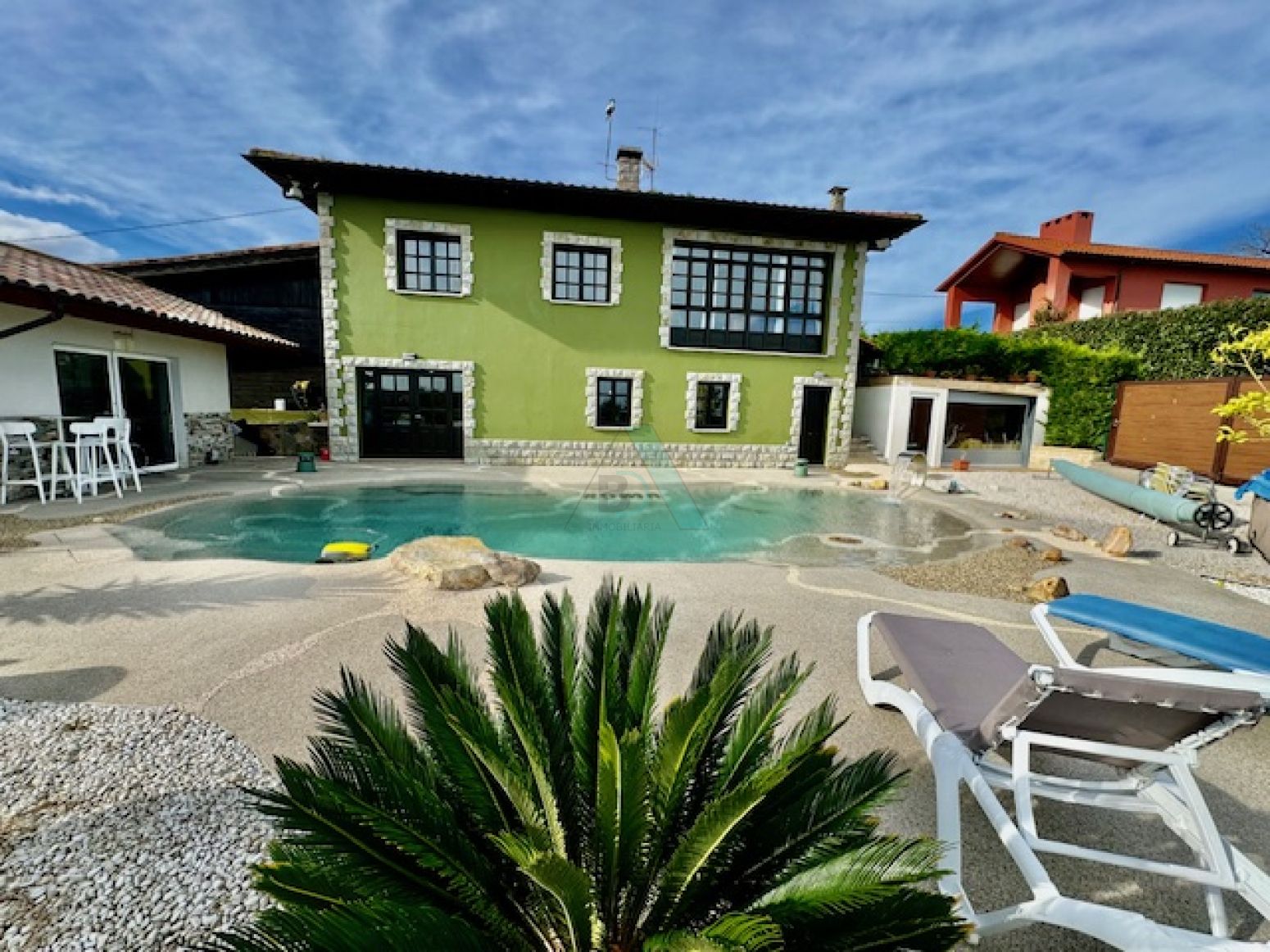 Swimming pool of House or chalet for sale in Llanes  with Heating, Private garden and Storage room