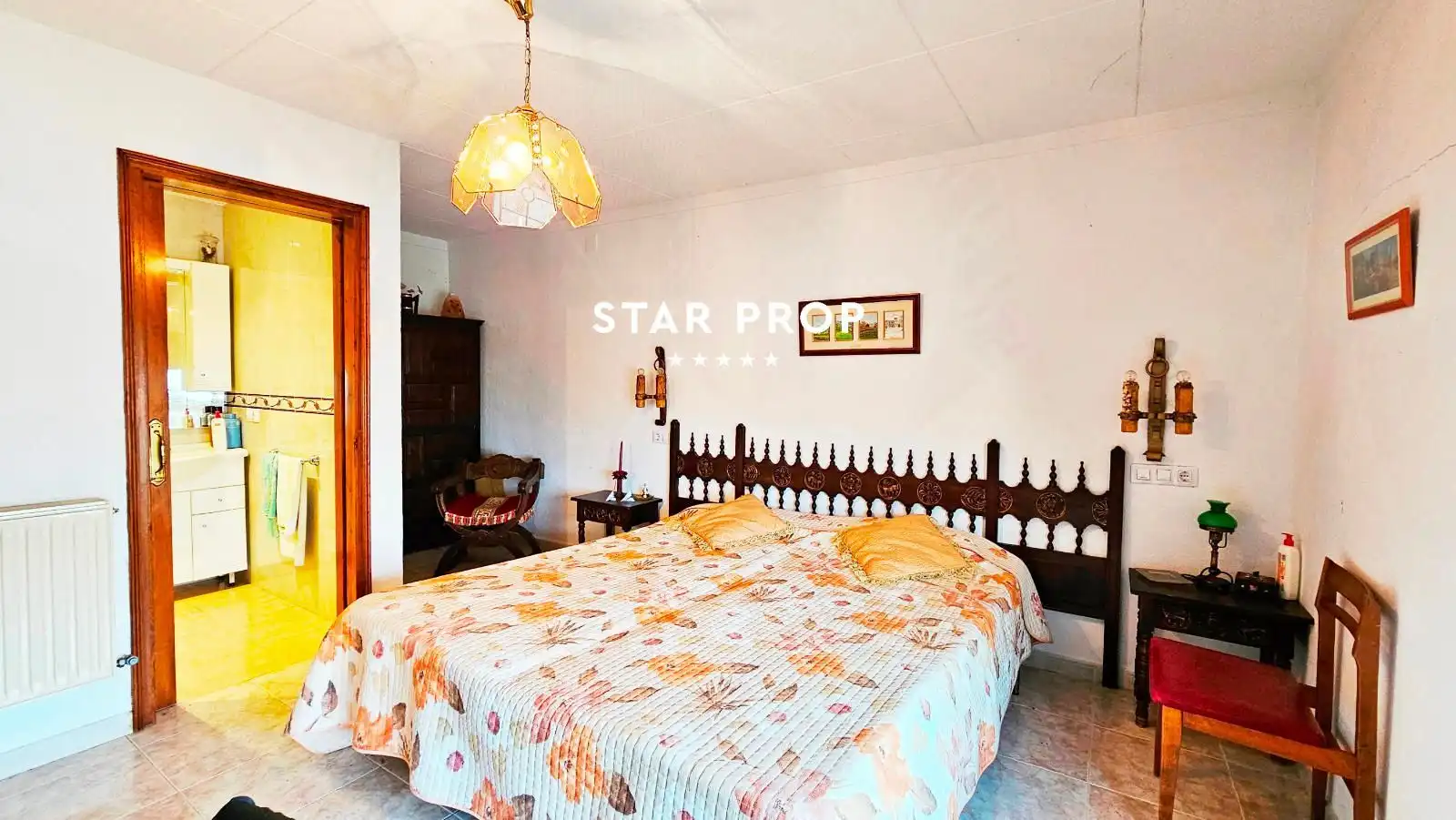 Bedroom of Houses for sale in Roses  with Heating, Terrace and Storage room