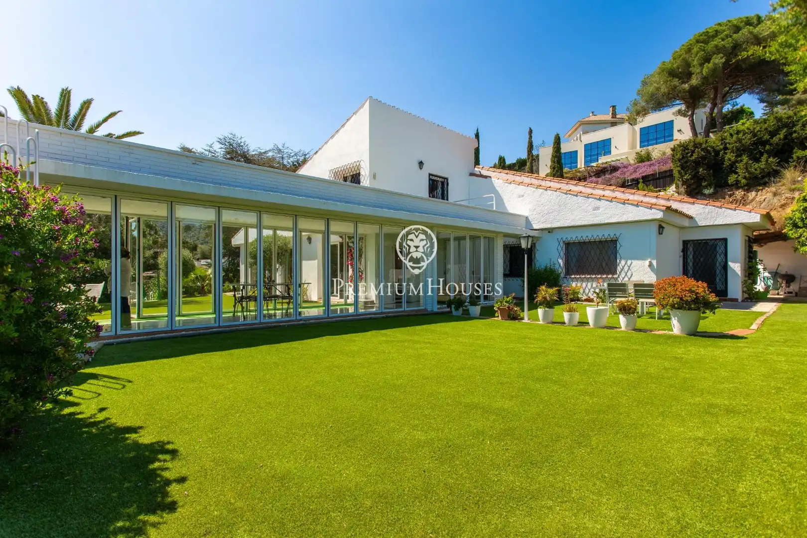 Jardí de Casa o xalet en venda en Alella amb Calefacció, Jardí privat i Terrassa