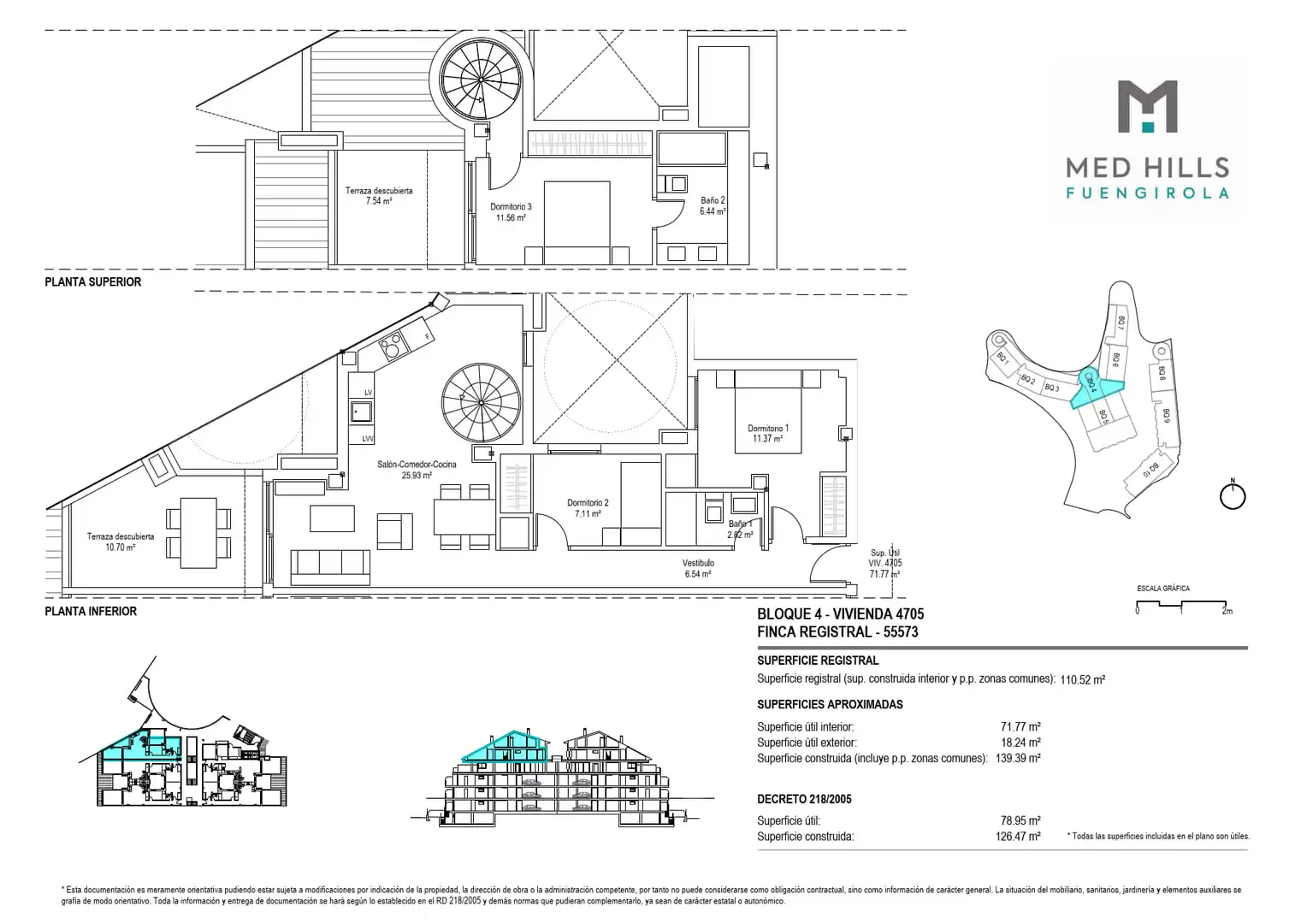 Neubau-Penthouse mit Pool zum Verkauf in Calle Zorzal 16