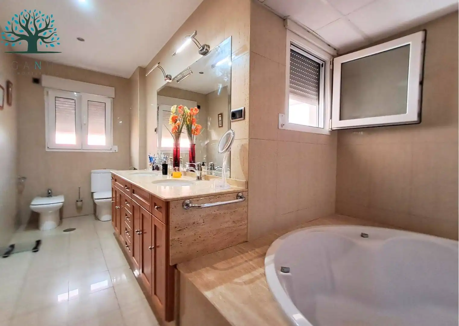 Baño de Casa o chalet en venta en Mazarrón con Aire acondicionado, Terraza y Trastero