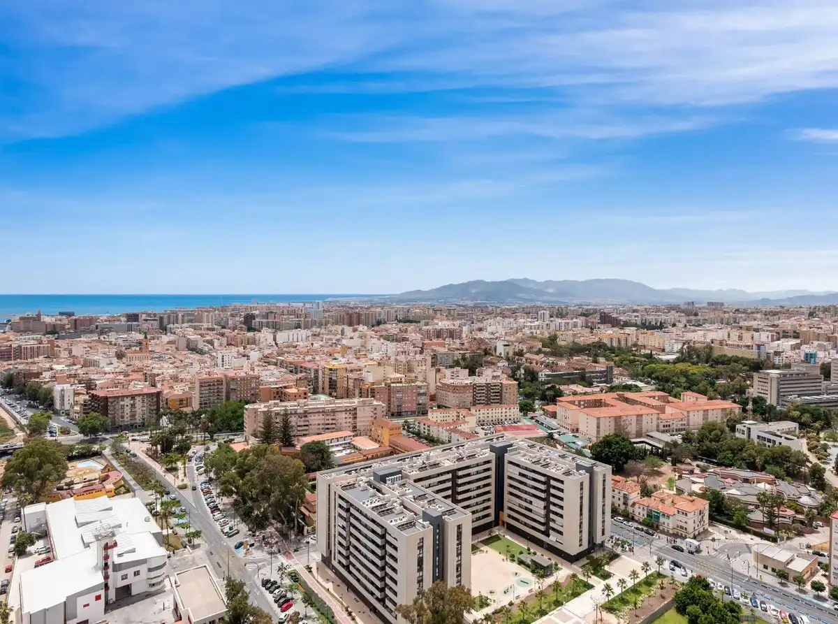 Vista exterior de Apartament en venda en Málaga amb Aire condicionat, Calefacció i Moblat