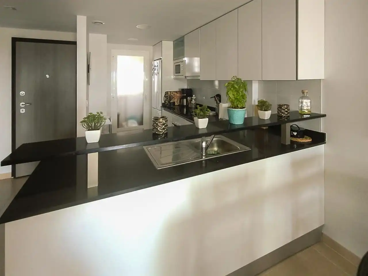 Kitchen of Apartments for sale in Pulpí  with Air Conditioner, Heating and Swimming Pool