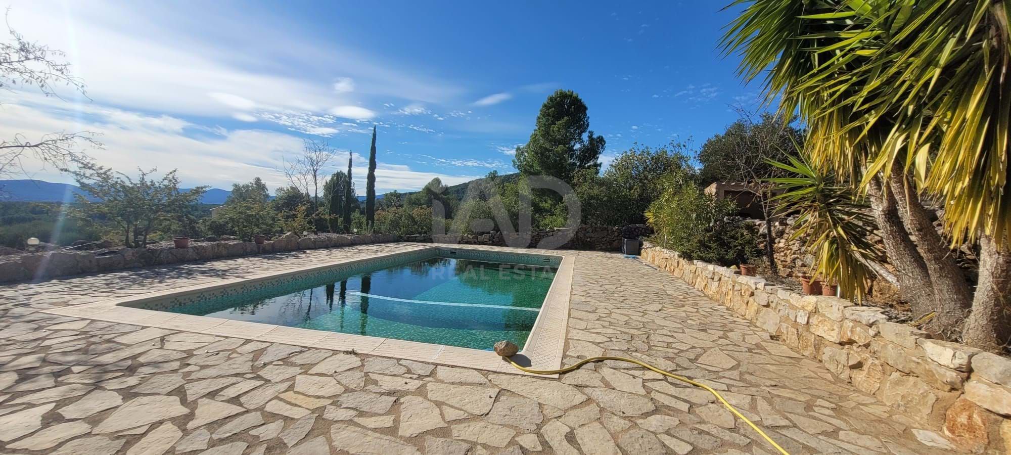 Swimming pool of Country house for sale in Culla  with Air Conditioner, Terrace and Swimming Pool