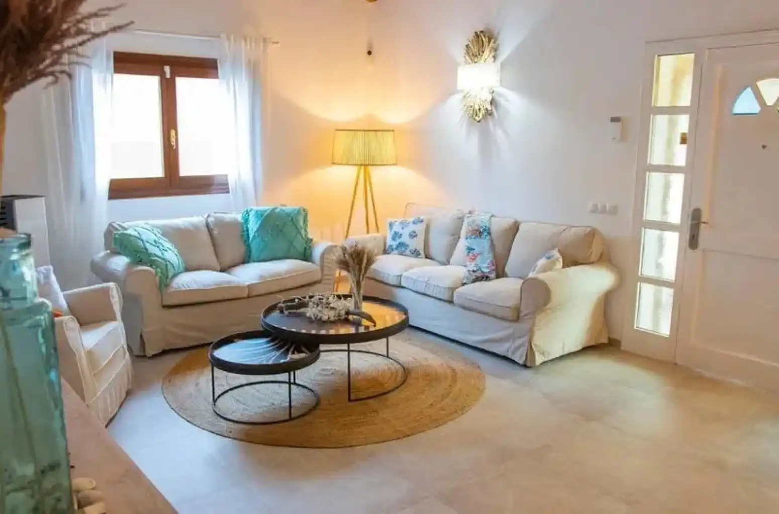 Sala de estar de Casa o chalet en venta en Alcúdia con Aire acondicionado, Terraza y Piscina